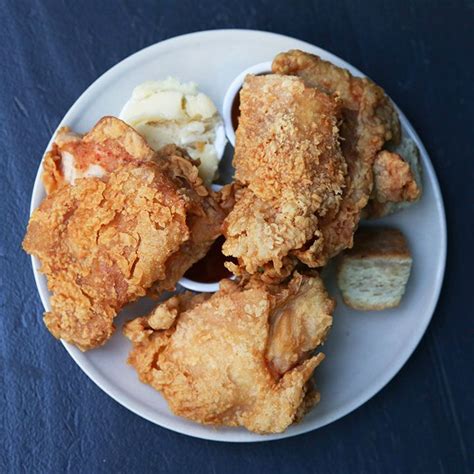 Southern fried chicken recipe, mama's fried chicken, made from scratch, skillet fried, cast iron skillet, southern recipes. The Best Fried Chicken in New York | Fried chicken ...
