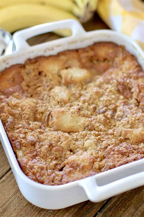 Banana Bread Cobbler Cobbler Recipes Banana Dessert Banana Recipes