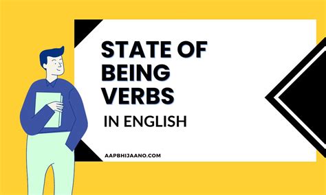 State Of Being Verbs In English A Comprehensive Guide