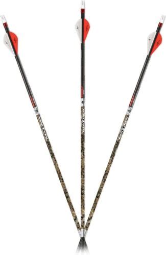 Carbon Express Maxima Red Mo Contour 6 Pack Of Fletched Arrows 350