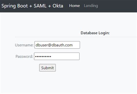 Database Authentication Spring Security Saml Dzone