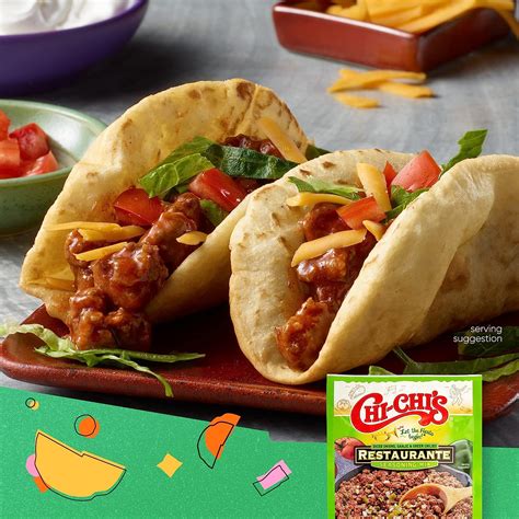 Buy Chi Chi S Dry Mix Packets Variety Pack Taco Seasoning 1 25 Oz Pack Restaurante Seasoning 0