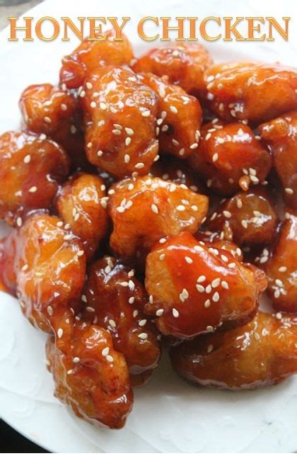 Chinese Addictive Honey Chicken Recipe Food Recipes Need Taste