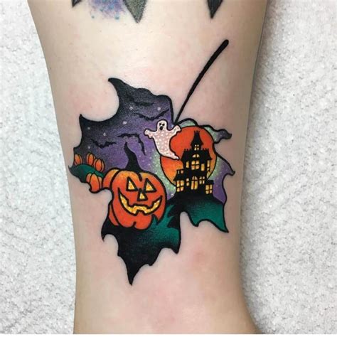 20 Small Halloween Tattoos And Design Ideas Entertainmentmesh