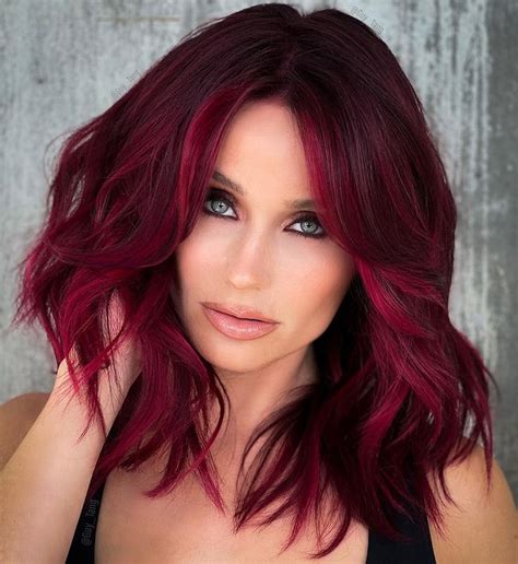 30 Posh Dark Red Hair Colors For An Enchanting Look Hair Adviser