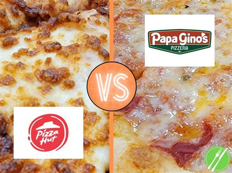 Pizza Review Pizza Hut Vs Papa Gino’s Fall River Menus