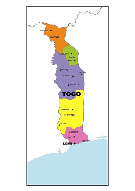 Togo Maps And Facts