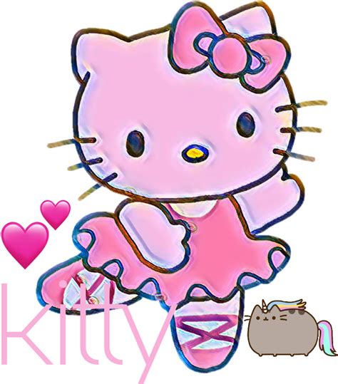 Download Hellokitty Cat Cute Kitty Animation Character Hey Who Full