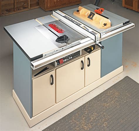 Table Saw Workcenter Woodworking Project Woodsmith Plans