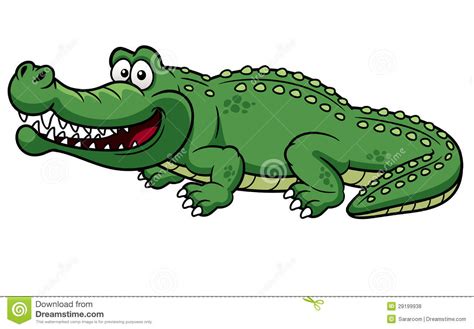 Cartoon Crocodile Stock Vector Illustration Of Animal