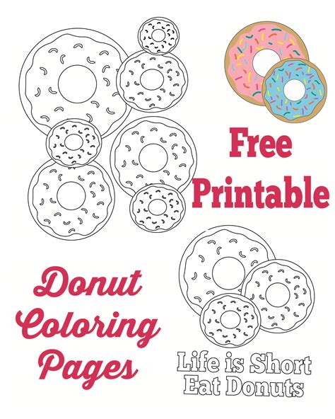 Lettering made of sweets and donuts. Aatami Kalle - Free Drawing and Coloring: Coloring Page ...