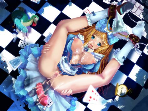 Rule 34 Alice In Wonderland Ass Bb Blush Breasts Censored Dildo Dress