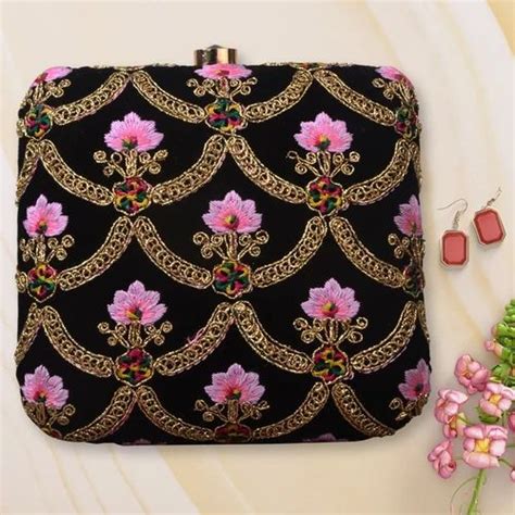 Embroidery Box Clutch At Rs 500 New Items In Faridabad Id 20252476655