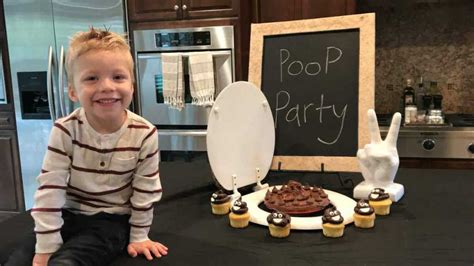 Poop Party For Potty Training Motivation For Toddlers