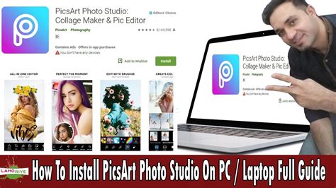 Picsart Photo Studio Use On Pc Laptop Full Guide Watch Youtube