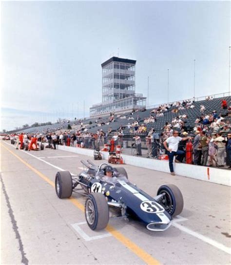 Dan Gurney Leaves The Pits At Indianapolis In 1966 In The First Aar