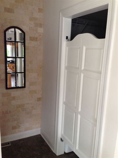 Sourcing guide for kitchen swing door: Arch Top Raised Panel Saloon Doors | Cafe door, Pool ...