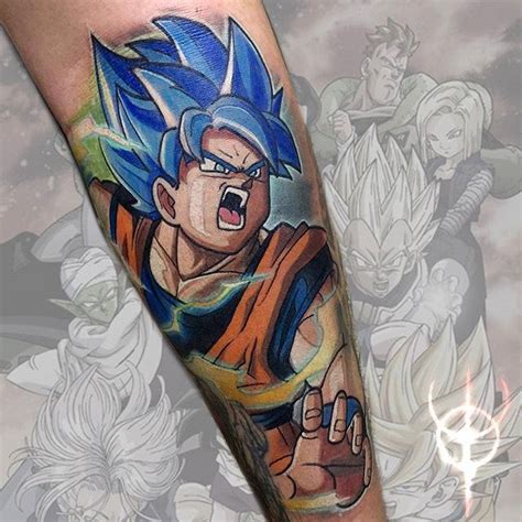 Goku Super Saiyan Goku Dragon Ball Z Tattoo Tatuaggiolon