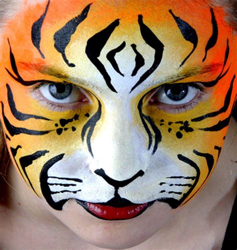 Orangetigerbaker Face Painting Halloween Face Painting Designs