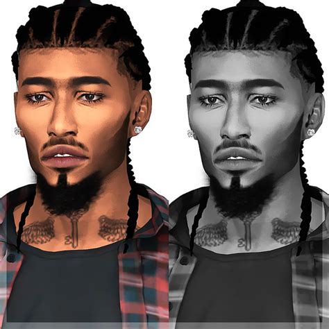 Pin By Ts4 Finds On Sims 4 Sims 4 Hair Male Sims Hair Sims 4 Afro