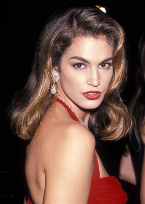 cindy crawford and the red versace dress strawberry leopard