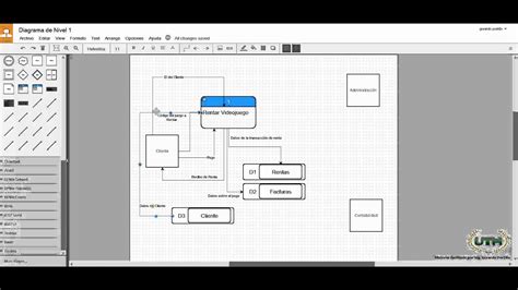 Creacion De Un Diagrama De Flujo De Datos De Nivel 0 Youtube