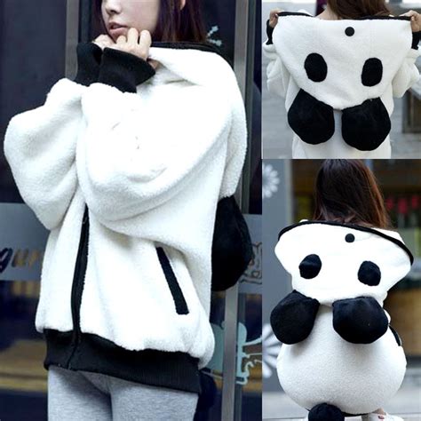 Cute Kawaii Panda Hoodie Coat Se10766 Sanrense