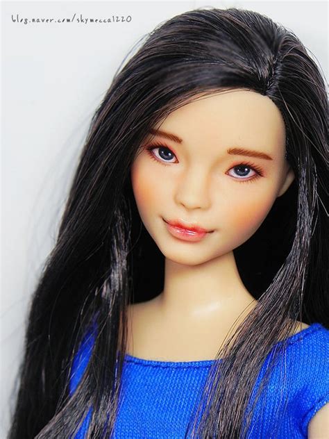 Ooak Custom Repaint Barbie Fashionistas Doll Curvy Etsy Barbie