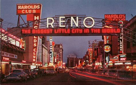 The Original Reno Arch Built In 1927 For The Transcontinential