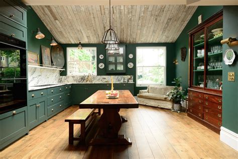 Victorian Green Marble And Brass Kitchen Design Digsdigs