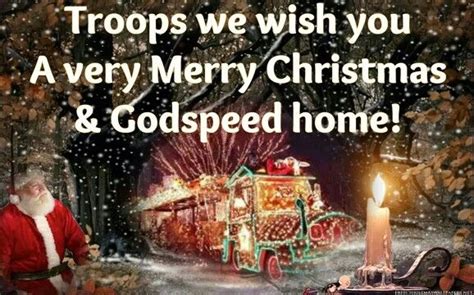 Troops We Wish You A Very Merry Christmas And Godspeed Home Troops Us