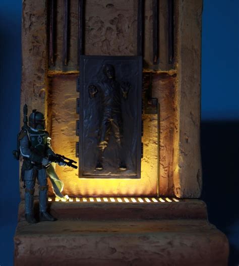 Han Solo In Carbonite 118th Diorama With Leds