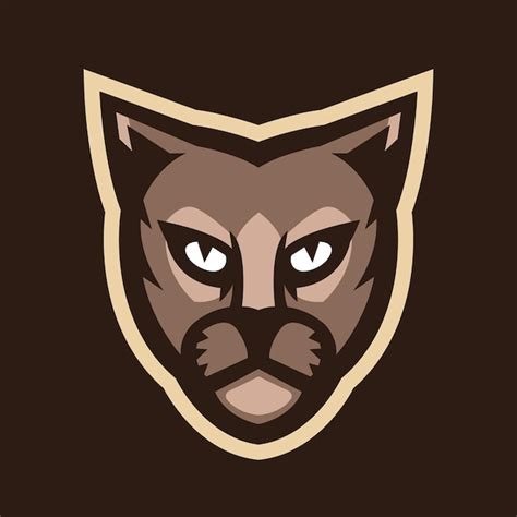 Premium Vector Panther Head Mascot Logo Vector