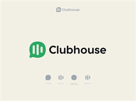 Clubhouse Logo Concept In 2022 Logo Concept Club House App Logo