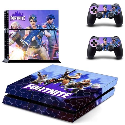 Fortnite Battle Royale Ps4 Full Skin Sticker For Ps4 Console And