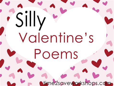 Silly Poems Valentines Fun With Words Poems For Children Kasey Trenum