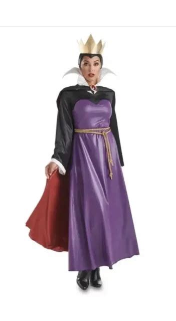 Adult Women Large Evil Queen Deluxe Costume Disney Disguise Villain Halloween 4000 Picclick