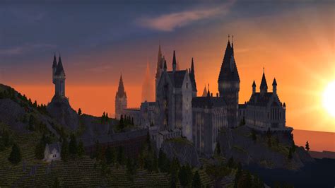 Harry Potter Style Hogwarts In Minecraft Is Finally Complete And