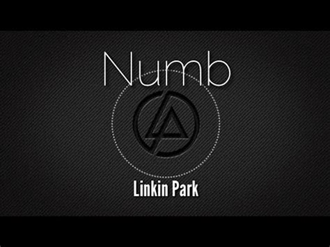 Lirik Lagu Linkin Park Numb YouTube