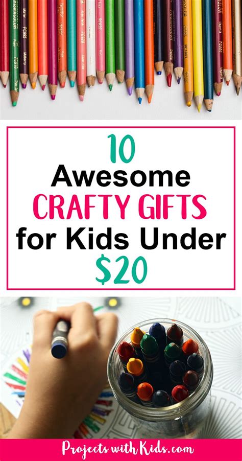 10 Awesome Crafty Ts For Kids Under 20 Projects With Kids