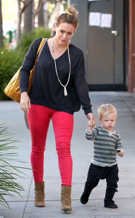 Hilary Duff And Son Luca Are Too Adorable See The Pics E Online
