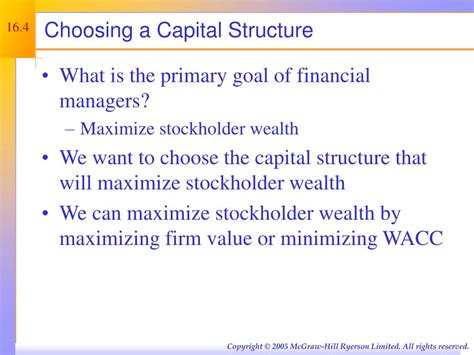 Ppt Financial Leverage And Capital Structure Policy Powerpoint Presentation Id