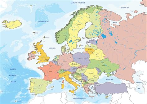 Map Of Europe Europe Map 2022 And 2021 Map Of Europe Europe Map