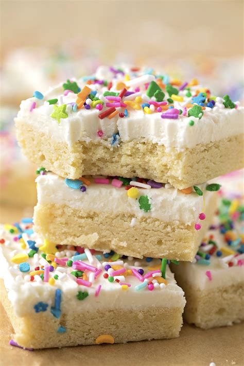 Just like with many other cookie recipes this sugar cookie recipe calls for a creaming of room temperature butter and sugar. Soft Frosted Sugar Cookie Bars - Life Made Simple | Recipe ...