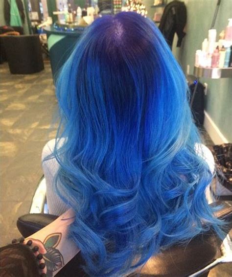 41 Bold And Beautiful Blue Ombre Hair Color Ideas Stayglam Stayglam
