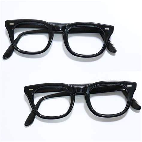 vintage 1970 s romco uss military official g i glasses black 48 22 ｜ ミリタリー眼鏡 american classics