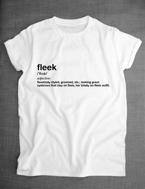 Fleek Dictionary Definition Excerpt Shirt Beautiful Womens On Fleek