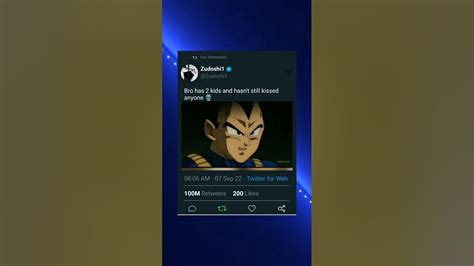 Goku Aint A Simp Youtube