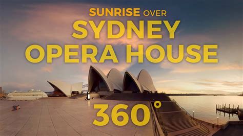 sunrise over sydney opera house experience sydney 360° video youtube