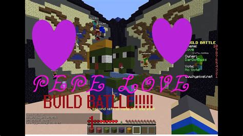 Sail, build, and plunder in piratecraft, a server dedicated to the golden age of scurvy and theft. Minecraft:Build Battle #1:PePe Love - YouTube